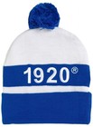 Zeta Phi  phi  Beta Embroidered Knit Beanie With Ball  black 