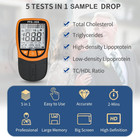 5- In-1 Lipid Test Kit  Cholesterol Tester Meter Kit At Home   lipid Test Strips