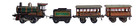 Vintage Pre-war Lot Of 2 Bing Stork Leg 0 35 0-gauge Train Set  c 1908-1915 
