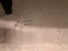 2- Pillow Shams Pottery Barn White 100  Cotton Chenille Textured  King 20  X36 