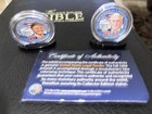 Donald Trump   Mike Pence President   Vice President Jfk Half Dollar 2 Coin Set 