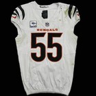 Logan Wilson Game Worn used 10 12 25     cincinnati Bengals    nfl Jersey Vs Packers