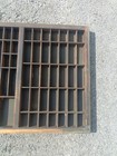 Hamilton Wood Oak Printers  Drawer Letterpress Type Set Case Shadow Box 