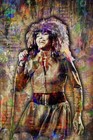 Tina Turner 16x20in Poster  Tina Turner Tribute  Artwork  Tina Pop Free Shipping