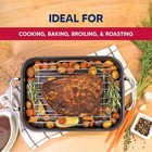 Hic Kitchen Roasting Adjustable Baking Rack  Chrome-plated Adjustable  Silver 