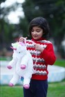 New Despicable Me Unicorn Plush Backpack Soft Stuffed Animal School Bag Gift