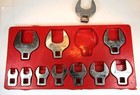 Snap On Tools 10pc Crowfoot Set 3 8  Drive Sae   1 Easco Crowfoot