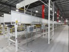 Hytrol Hss 43 x 62  Slider Bed Conveyor 41  Belt 7 5hp 3ph Center Drive W vfd