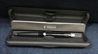 Parker Frontier Stainless Steel Fountain Pen Hill 11e M W original Case