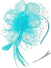 Women s Tea Party Derby Hats  Fascinator With Flowers Ribbons Mesh Feathers