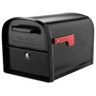Oasis 360 Black  Large  Steel  Locking Parcel Mailbox