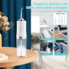Electric Cordless Water Flosser Dental Oral Irrigator Travel Teeth Cleaner Pick 