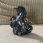 Vintage Unicorn Figural Table Lighter Metal Finish Collectible  Animals Theme