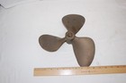 Vintage Boat Propeller 3 Blade Chromate Lamfoa 12   11   rp  Preowned