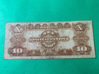 1936 Philippines 10 Peso Treasury Certificate Washington Vignete D1158486d P-84a