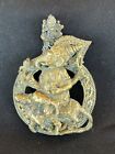 Old The Ganesha Pendant Hindu God Amulet  Good Luck And Good Business
