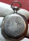 Vintage 20 Century  French Cylindre Silver Pocket Watch To Identify