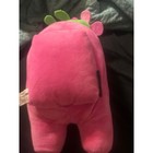 Among Us Pink Crewmate Plush With Flower Hat Toikido Yume 10-12 Inch Stuffed Toy