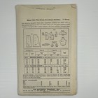 Vintage Original 1940s Butterick Sewing Pattern No  4113-s Dress Sz 14 Uncut 