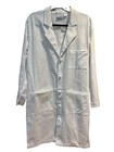 Landau Men s Scrubs Full-length Lab Coat 3138 White Doctor   s Nurses Size 38 Nwot