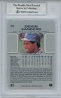 Deion Sanders Autographed signed 1990 Leaf Trading Card Bas Slab 32092