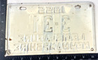 Vintage New Hampshire 1955 Legislature License Plate 3-31 Man Cave Wall Decor