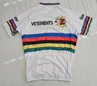 Greg Lemond Signed 1990 World Champion Cycling Jersey Z-tomasso Tour De France