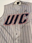 Game Worn Used Jersey Uic Flames Illinois Chicago Baseball Men   s Size 48  33