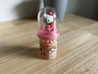 Vintage 2006 Sanrio Hello Kitty W  Apple Pink Candy Dispenser Dome Sealed  Rare