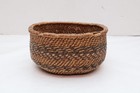 Antique White Mountain Apache Woven Basket 7 75  Native American Indian Vtg