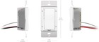 Insteon Smart Dimmer Wall Switch  600w  2477d  white  - New
