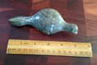 Antique Hand Carved Stone Seal Figurine Alaskan Eskimo Inuit Sculpture Signed