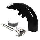 Vivid Black Front Fender For Harley Touring Electra Glide Road King Flht 1989-13
