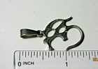 Modern Om Pendant Stainless Steel 1 3 8 Inch Collectible Reiki Ossp-1