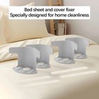 4-8pcs Heavy Duty Bed Sheet Clips   Corner Grippers For Mattress   Sheet Holders