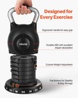 Vevor Adjustable Kettlebell With 7 Weight Levels 5 11 5 18 24 5 31 37 5 44 Lbs