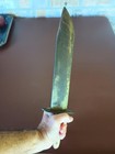 Reproduction Handmade Bowie Knife  Educational Purposes Only  16  Long 