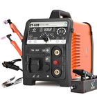 4in1 Cut tig mma pulse Tig Non-touch Pilot Arc Air Plasma Cutter With Foot Pedal