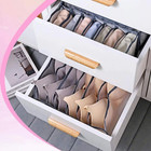 Organizer Box Foldable Drawer Divider Closet Storage For Underwear Bra Socks