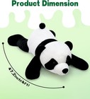 4ft Giant Panda Plush Stuffed Animal - Cute Gift For Kids   Babies