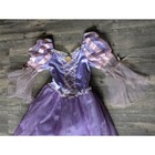 Disney Rapunzel Princess Dress Halloween Costume Cosplay Pretend Play Size 5-6