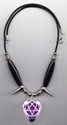 Him Heartagram Guitar Pick Necklace