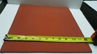 Silicone Sponge Rubber Adhesive One Side  1 2 Thk X12 x12  Sheet High Temp 