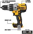 Dewalt 20v Max Xr Cordless Hammer Drill Driver Brushless heavy Duty 1 2  Dcd996b
