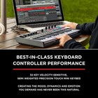 Oxygen Pro Mini - 32 Key Usb Midi Keyboard Controller With Beat Pads  Midi-as   