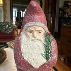 Large Vintage Teena Flanner 16 5    Belsnickle Santa Claus German Style Figurine