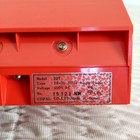 Copal 227 Vintage Flip Alarm Clock Red Ac 100v Retro Japan Desk Table Clock