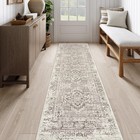 Lahome Boho Washable Runner Rug Non Slip 2 5x10 Soft Hallway Runner Rug For E   
