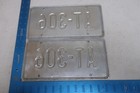 Rhode Island License Plate Tag 1995 95 Ri Pair Set At-306