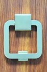 Reliabilt Square Polished Gold Door Knocker 4 5   x5 5    3703292